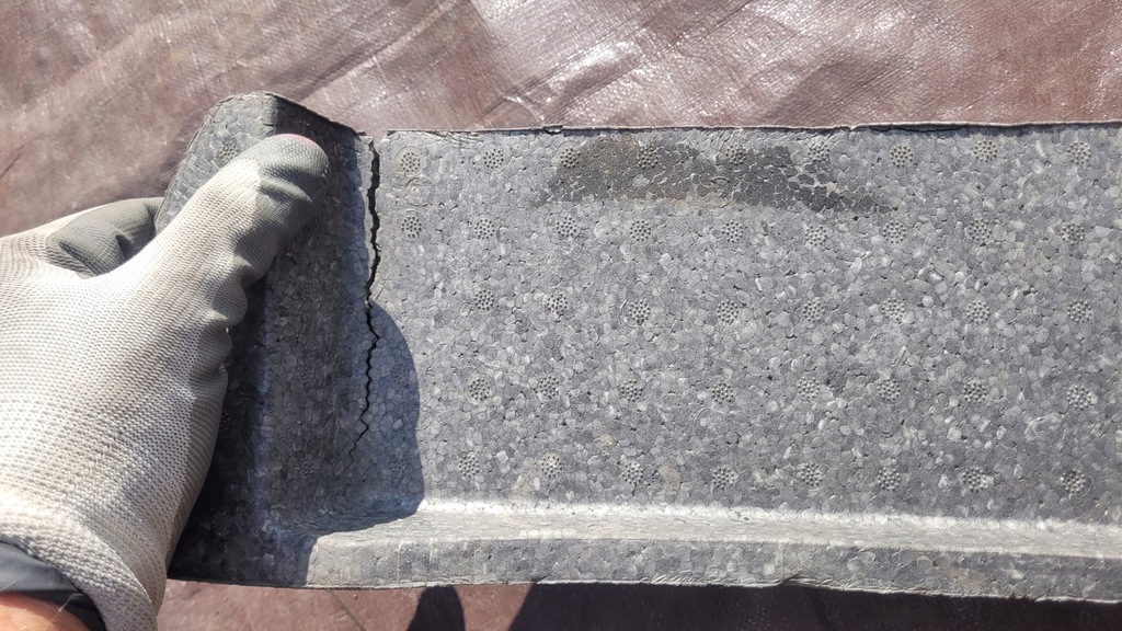 фото №8, Абсорбер пена пенополистирол бампера задняя hyundai trajet