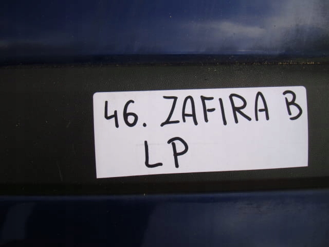 фото №5, Двері ліва передні opel zafira b niebieskie - 46