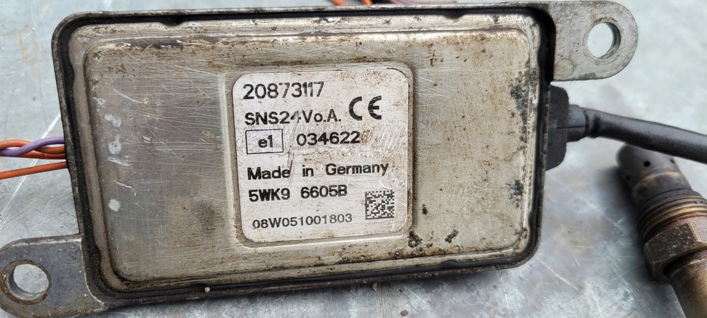 фото №1, Датчик nox датчик лямбда-зонд volvo fe e-5 d7e renault premium dxi