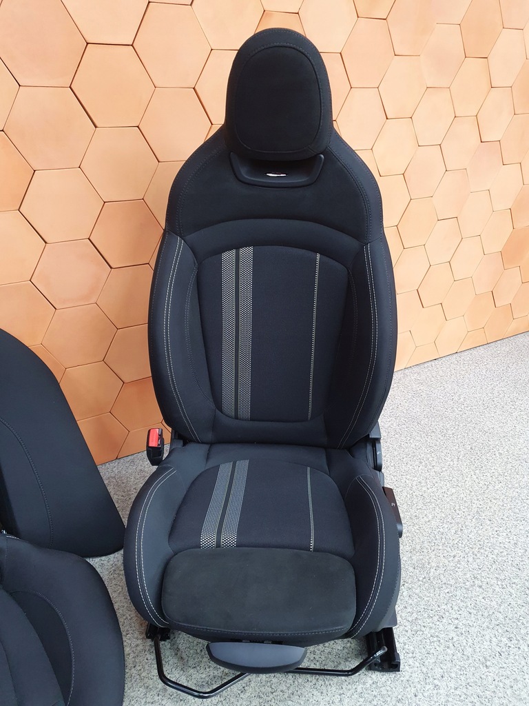 фото №6, Mini f54 clubman jcw sport салон сиденья обшивки карбон black