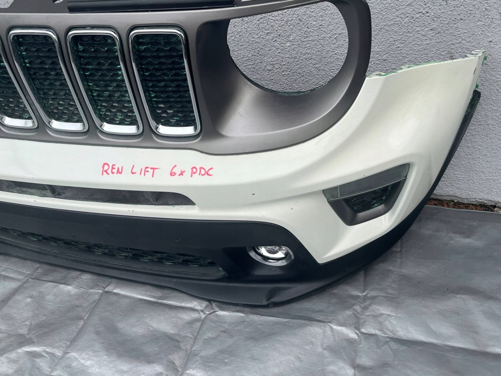 Jeep renegade рестайлінг  бампер передній комплектний  2018- Оригінал