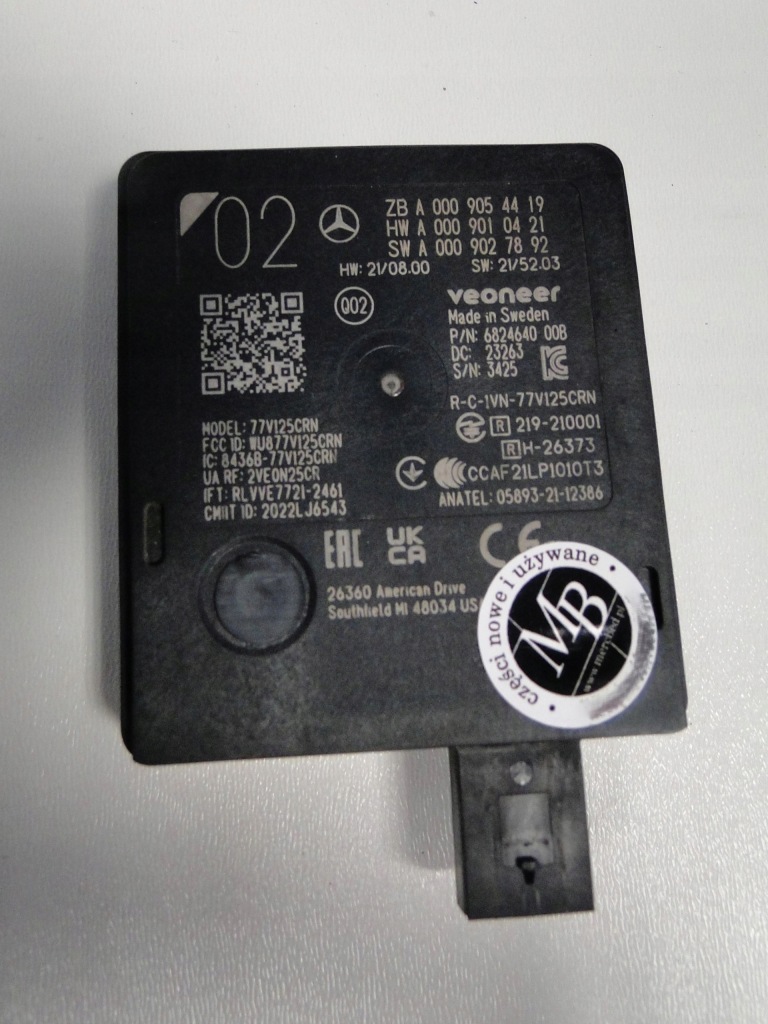 Mercedes радар w бампер передній лівий правий amg gt 192 sl r232 232 Оригінал