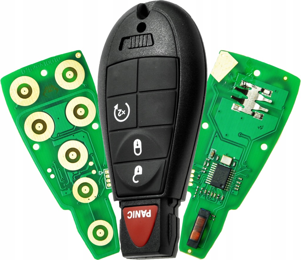 фото №1, Chrysler jeep dodge ram ключ-брелок ключ pilot 433mhz