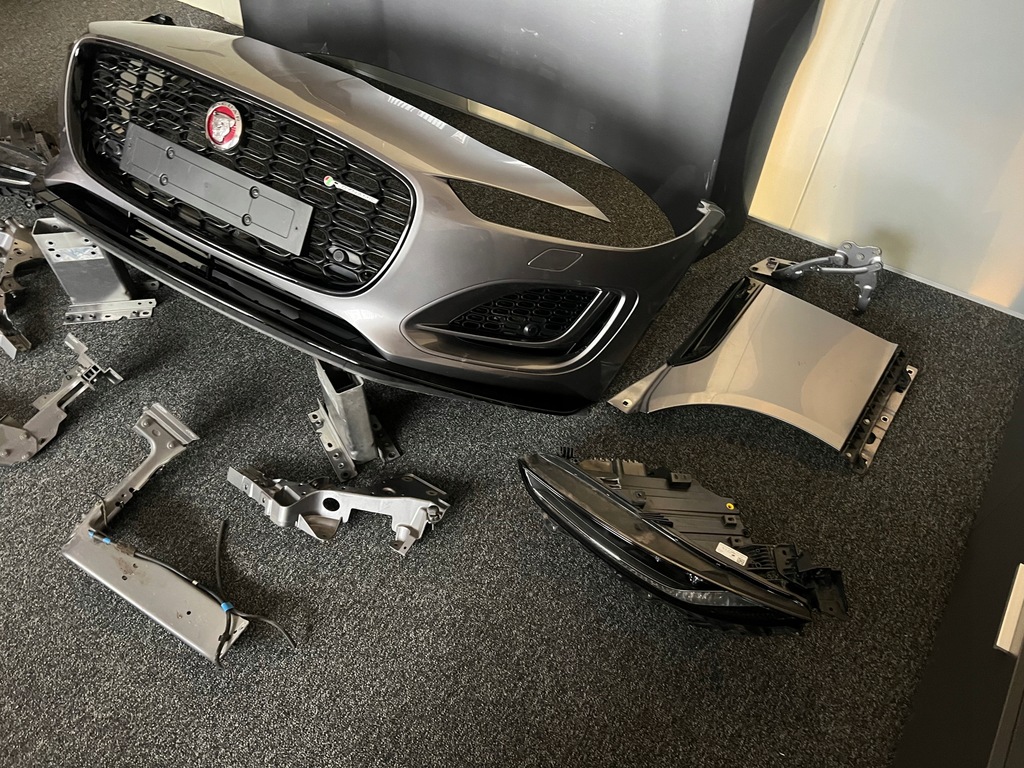 фото №11, Kompletny перед jaguar f-type 2024 lift капот крылья лампы бампер