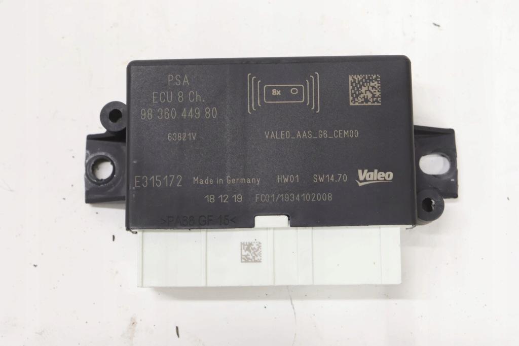 фото №1, Opel combo e модуль pdc 9836044980