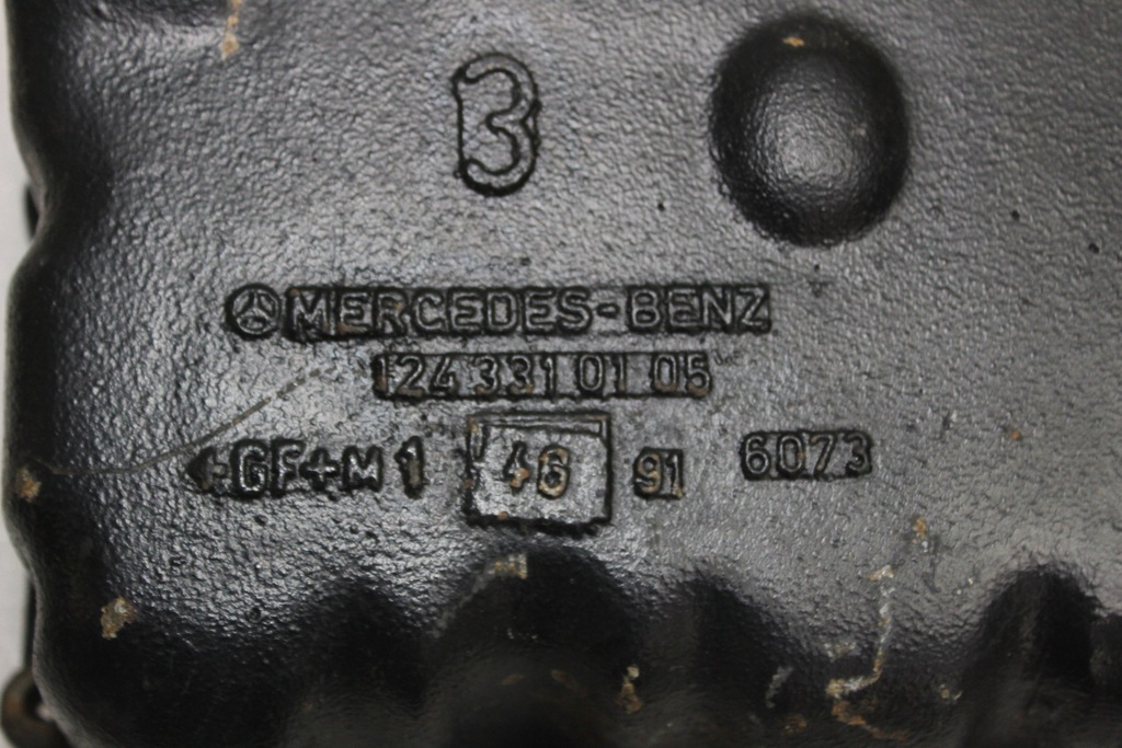 фото №12, Mercedes 4-matic w124 поддон масляная дифференциал мост передний a1243310105 2.65