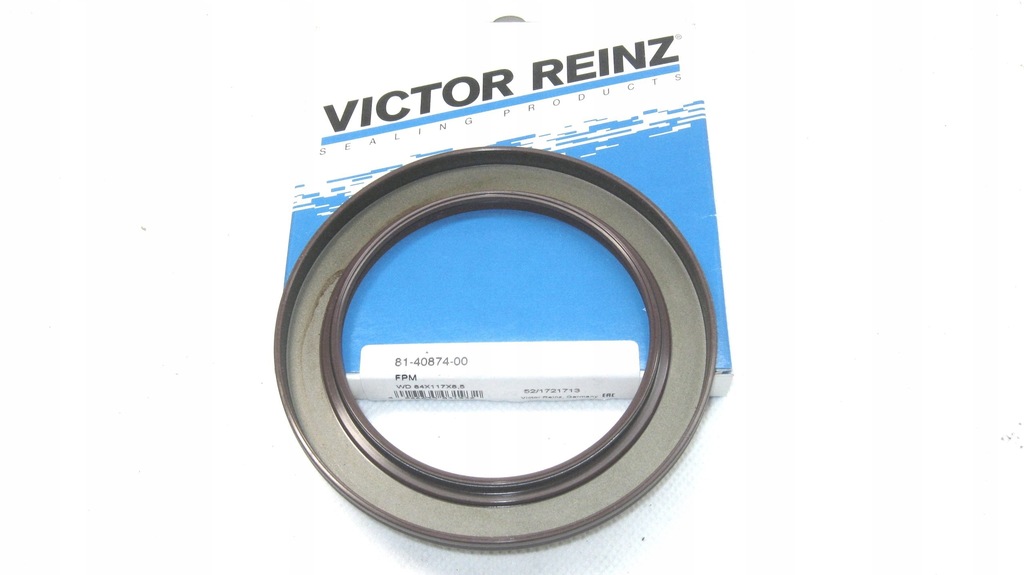 фото №8, Victor reinz 81-40874-00 кільце ущільнювальний вала, wał колінчастий