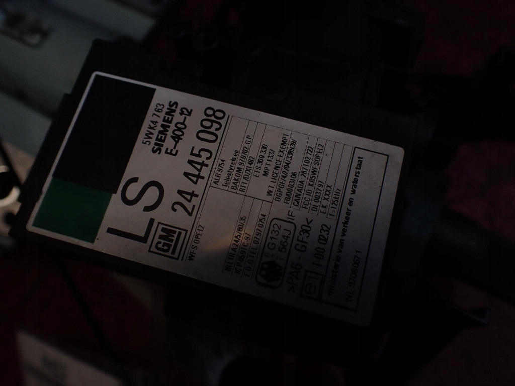 фото №10, Opel astra g ii 1.6 замок зажигания ключ pod иммобилайзер 09228682