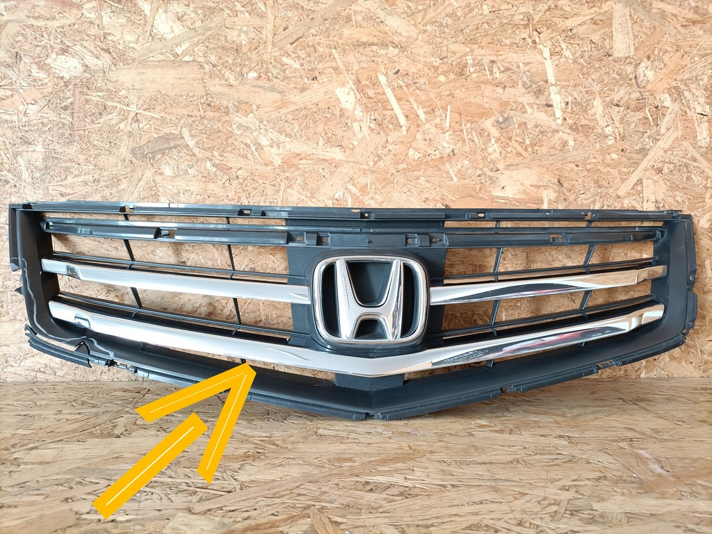 фото №7, Honda accord viii молдинг хром решетка нижняя
