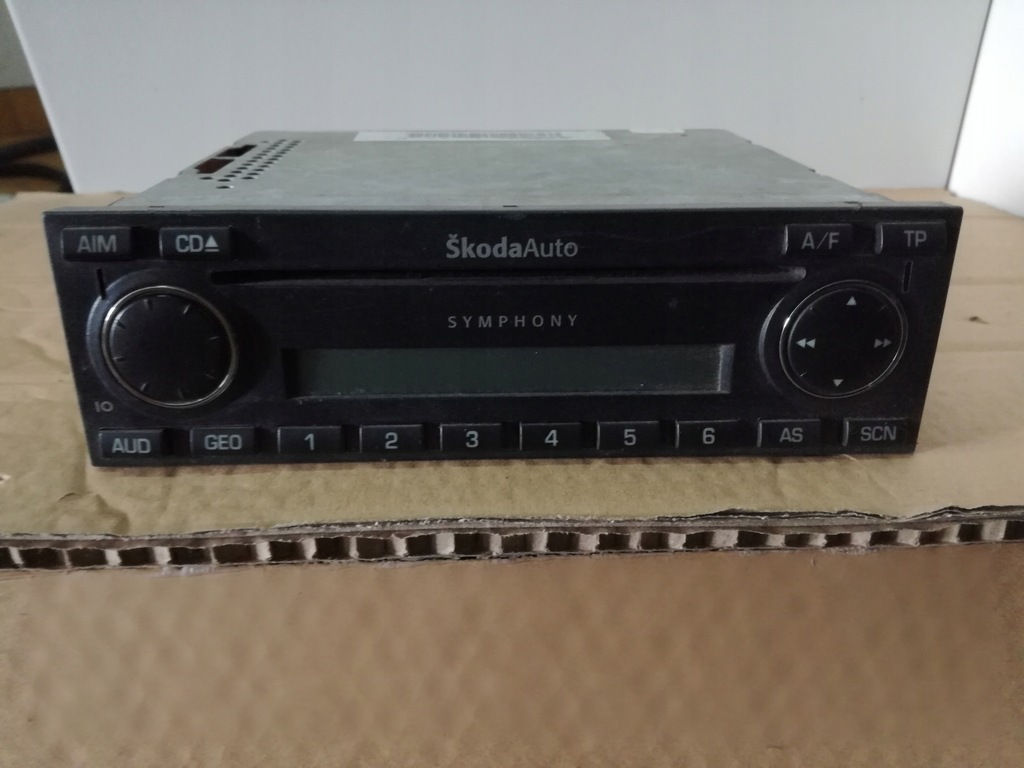 фото №1, Skoda радіо symphony cd 1u0035156e