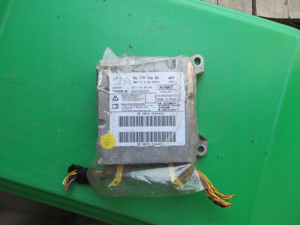 фото №1, Модуль датчик подушка безопасности peugeot 9677910680