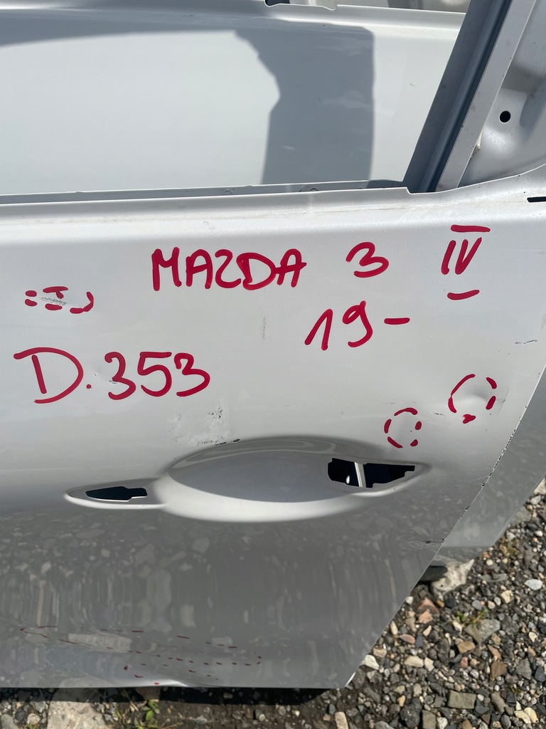 фото №9, Двері ліва передні mazda iii 4 bp 19- лівий перед