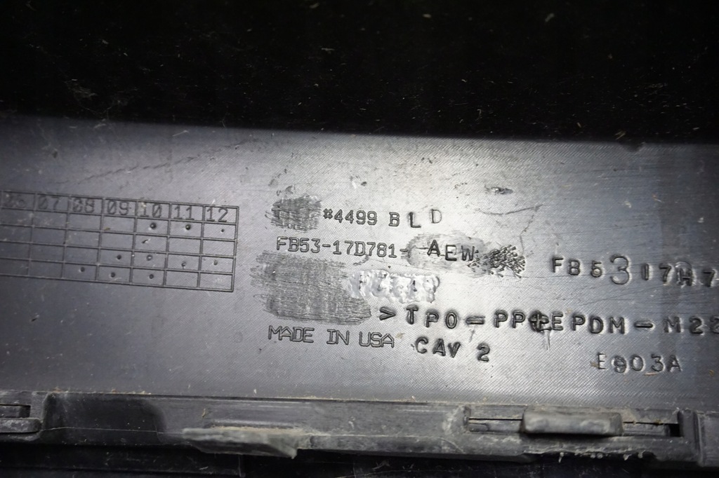 фото №13, Ford explorer 2016 2017 бампер задняя задний накладка usa