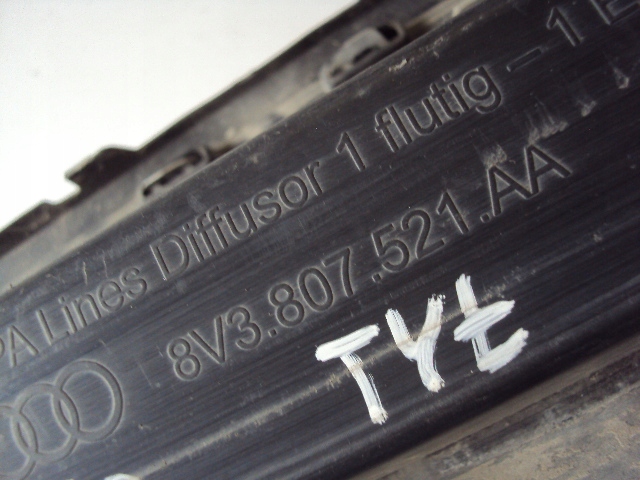 фото №8, Накладка бампера задняя audi a3 8v fl sportback 16-