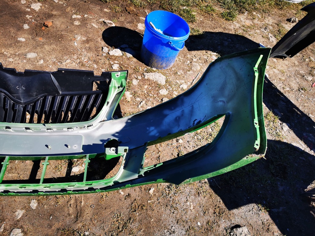 фото №12, Skoda fabia ii lift бампер передний 10-14