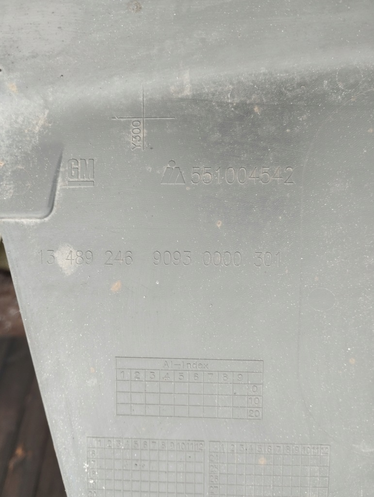 Opel insignia 2 накладка спойлер бампера задняя 13489246 17- Недорого