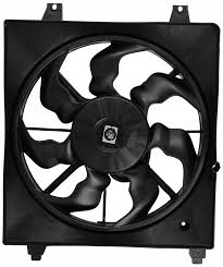 фото №1, Hyundai santa fe ii 2.2 2.7 вентилятор радиатора