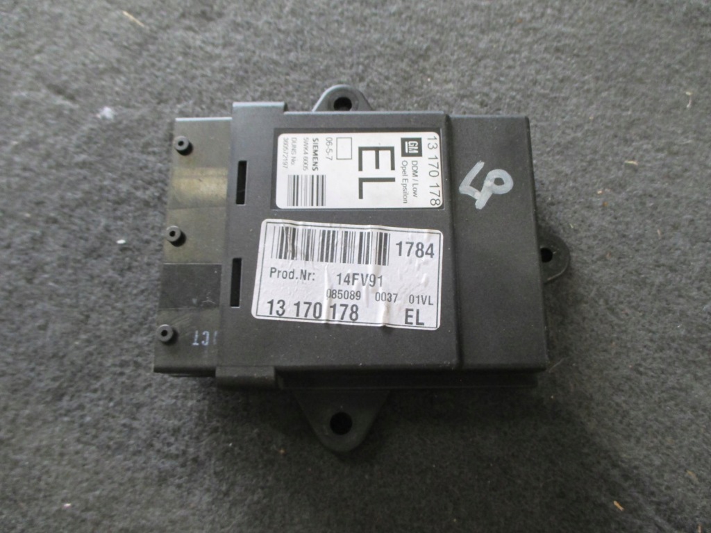 фото №1, Vectra c 02-08 модуль блок керування з двері лівий перед