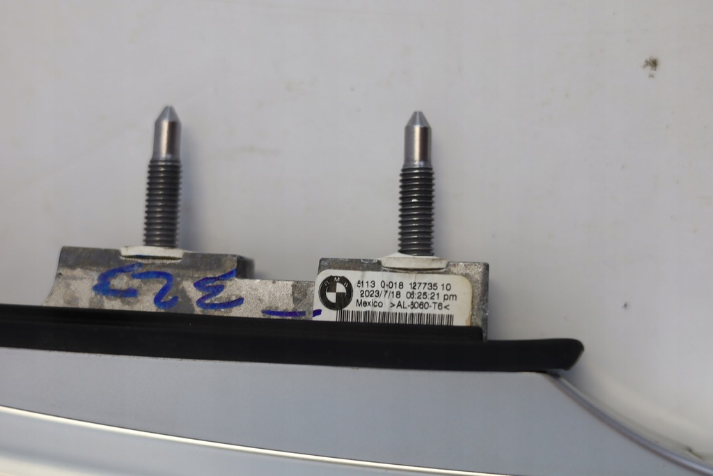 фото №9, Рейлинги кровельные bmw x7 g07 хром комплект