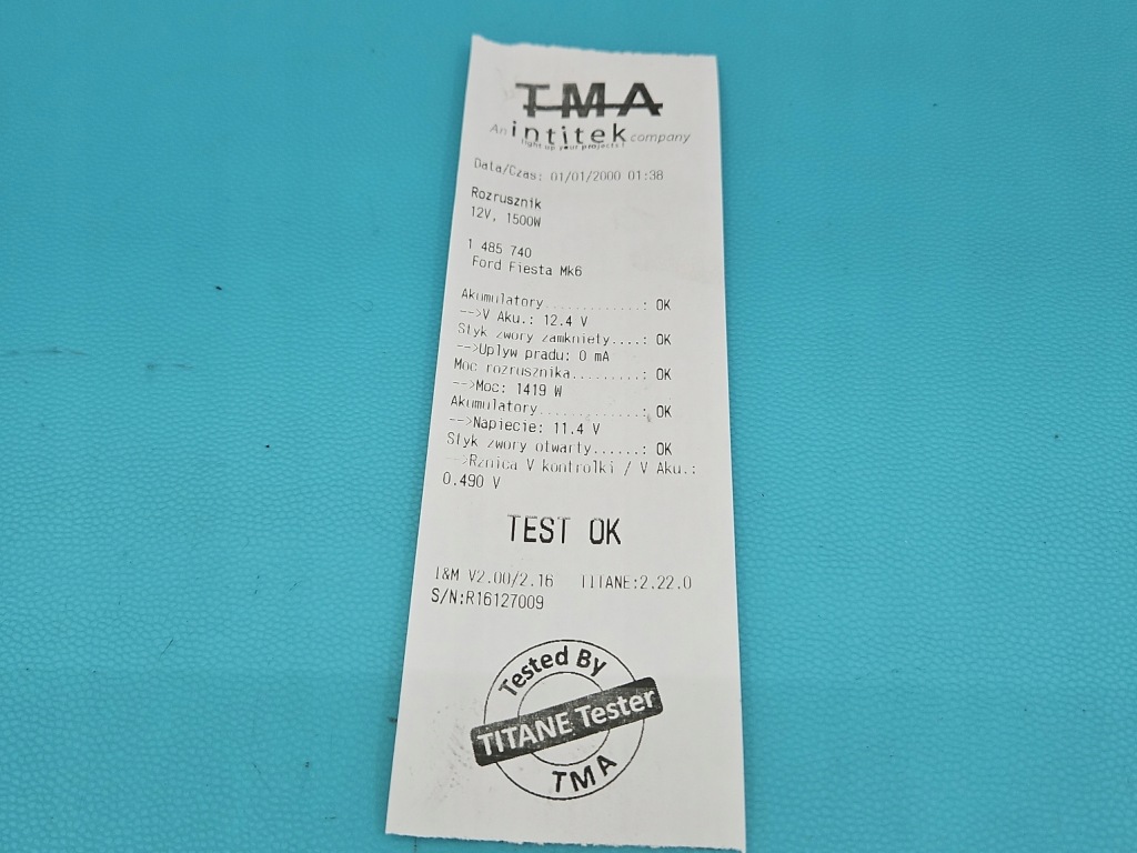 Test стартер ford fiesta mk6 1.2 8v 0001107407 Недорого