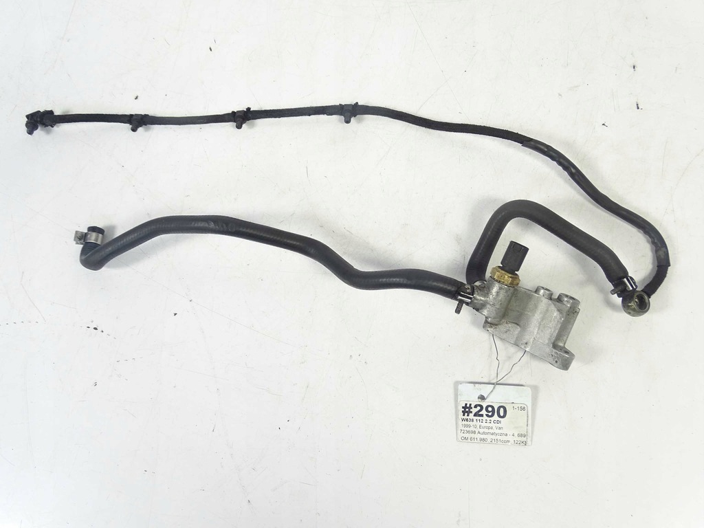 фото №6, Mercedes vito w638 2.2 cdi патрубок wody шланг