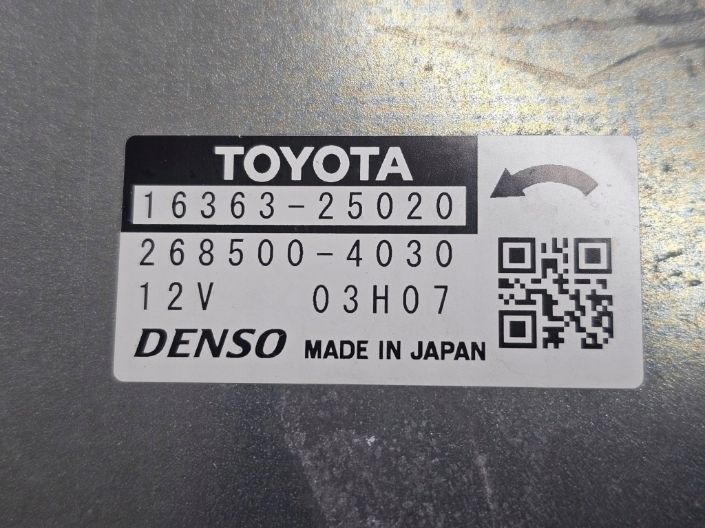 Lexus nx 2 es vii вентилятор радиатора 268500-4030 16363-25020 в Украине