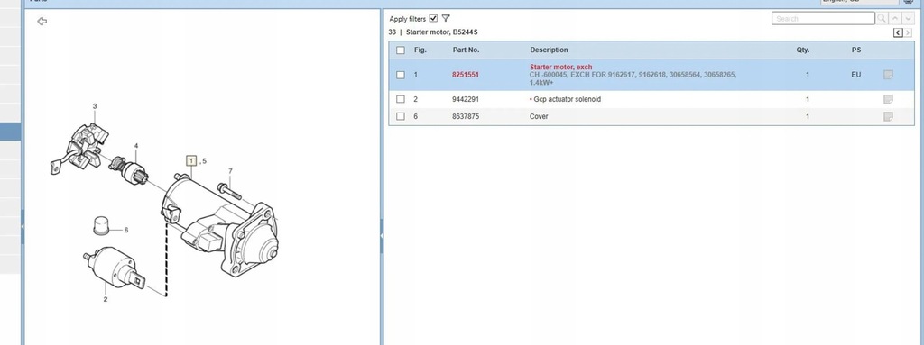 фото №6, Volvo s60 2001 стартеры полный