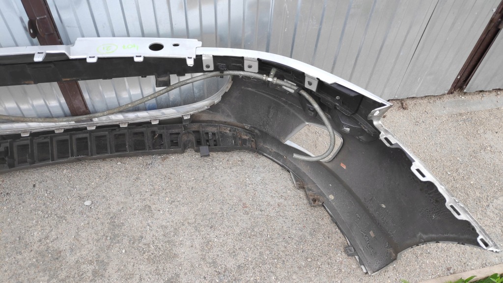 Бампер перед ксенон омивачі peugeot 407 рестайлінг  08-11 в Україні