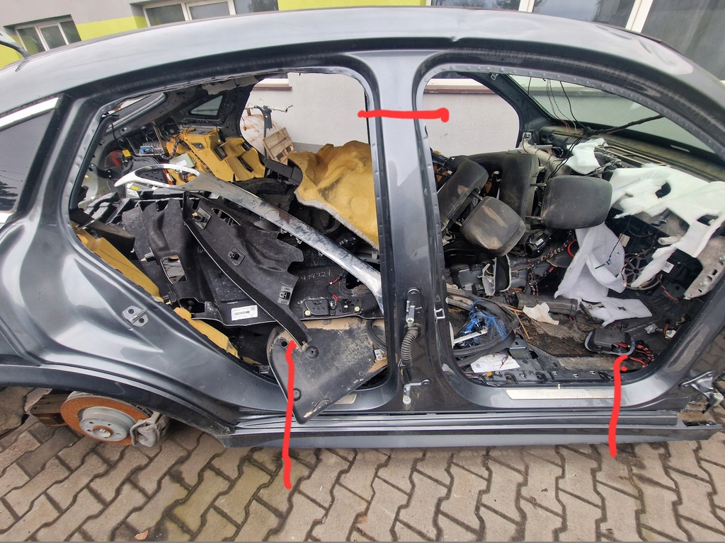 фото №1, Блок двигателя средний правый порог mercedes gle 167 coupe