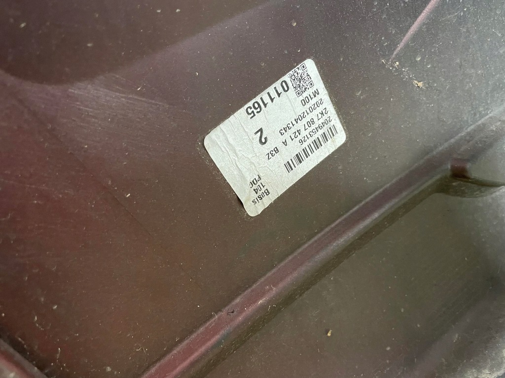 фото №8, Бампер задняя задний vw caddy 2k7 iv 4 2020- 4x pdc