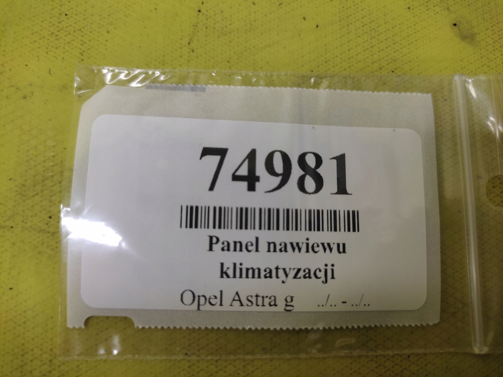 фото №8, Opel astra g панель обдув кондиционера 13200652