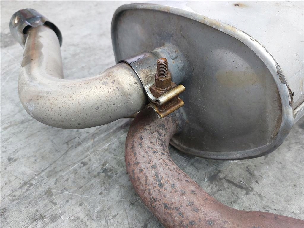 Гасник кінцевий вихлоп volvo c30 1,6 d 109km 06-10 Оригінал