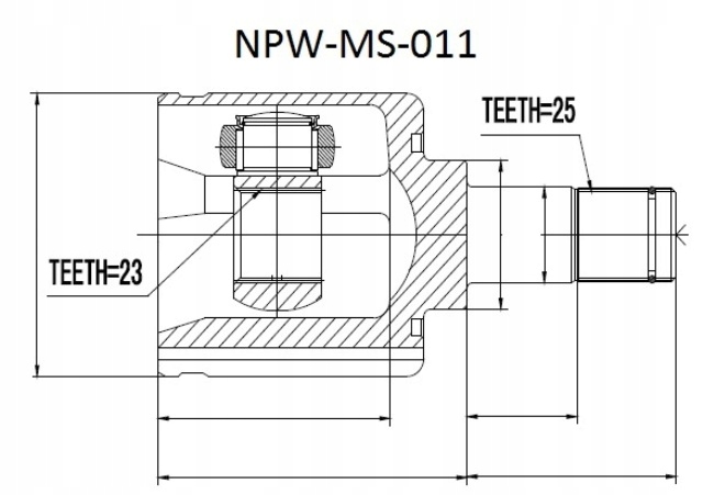 фото №2, Шарнір внутрішній carisma da 1.8gdi 95-03