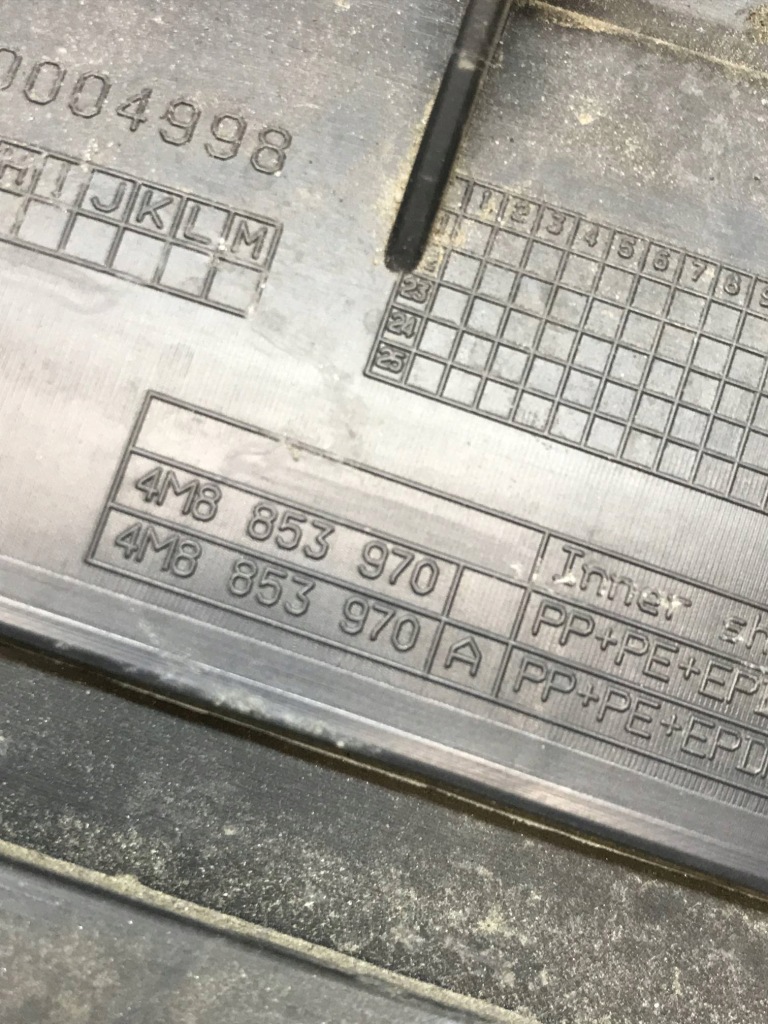 фото №13, Audi rs q8 4m8 молдинг двері правий задня 4m8853970