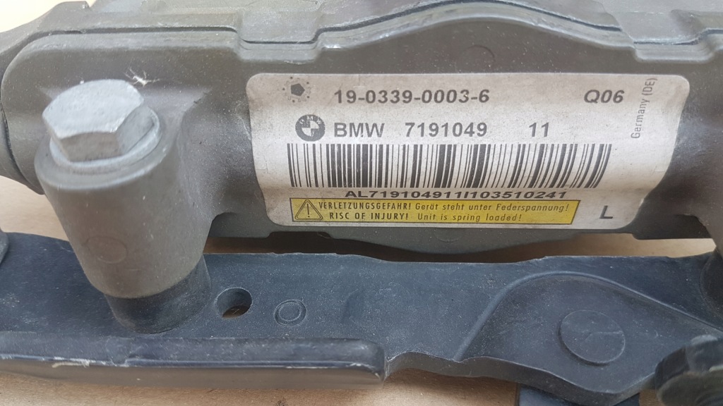 фото №3, Петли капот bmw 5 f10 f11