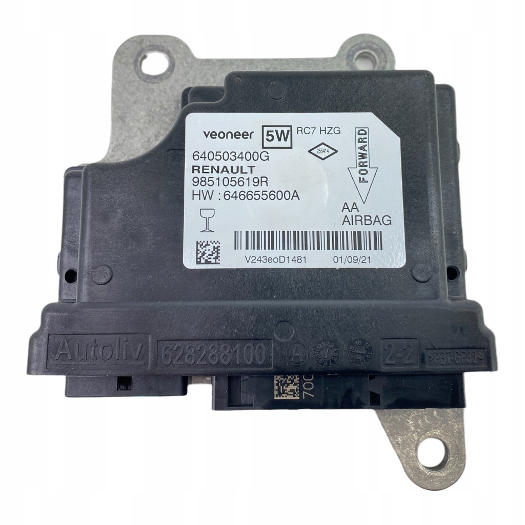 фото №1, Модуль датчик подушка безопасности renault koleos ii 985105619r