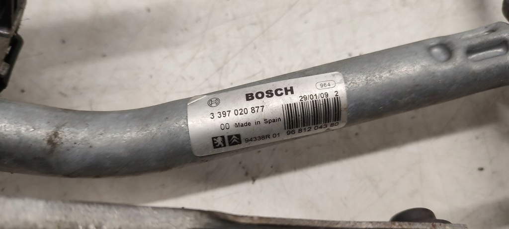 фото №7, Механизм дворник peugeot 207cc 1,6thp