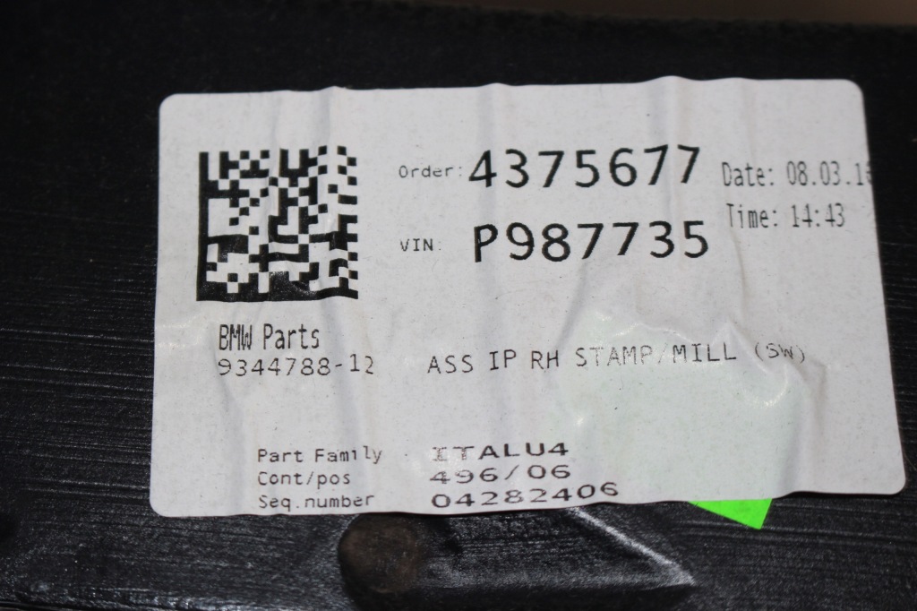 фото №11, Приборная панель приборная панель  приборная панель bmw x1 f48 uk