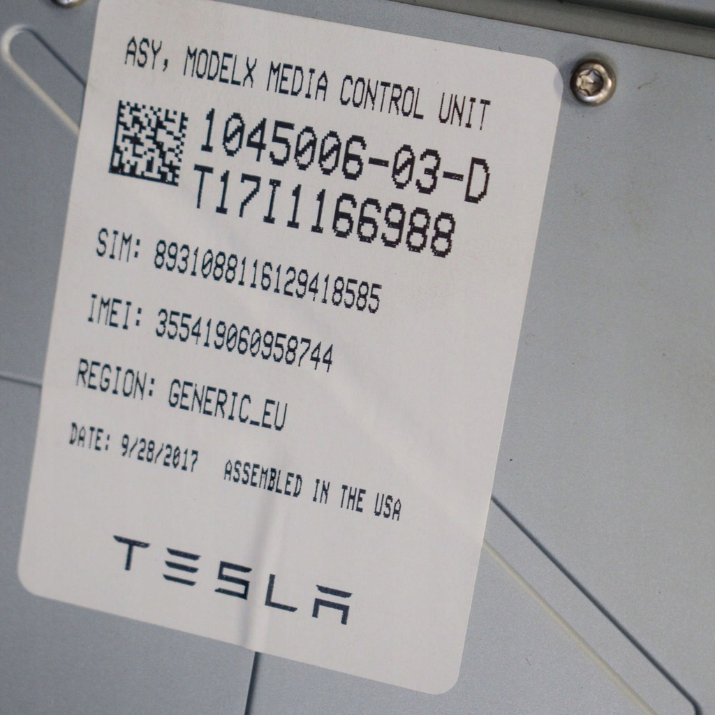 фото №8, Tesla model s 2017 монитор / дисплей / экран