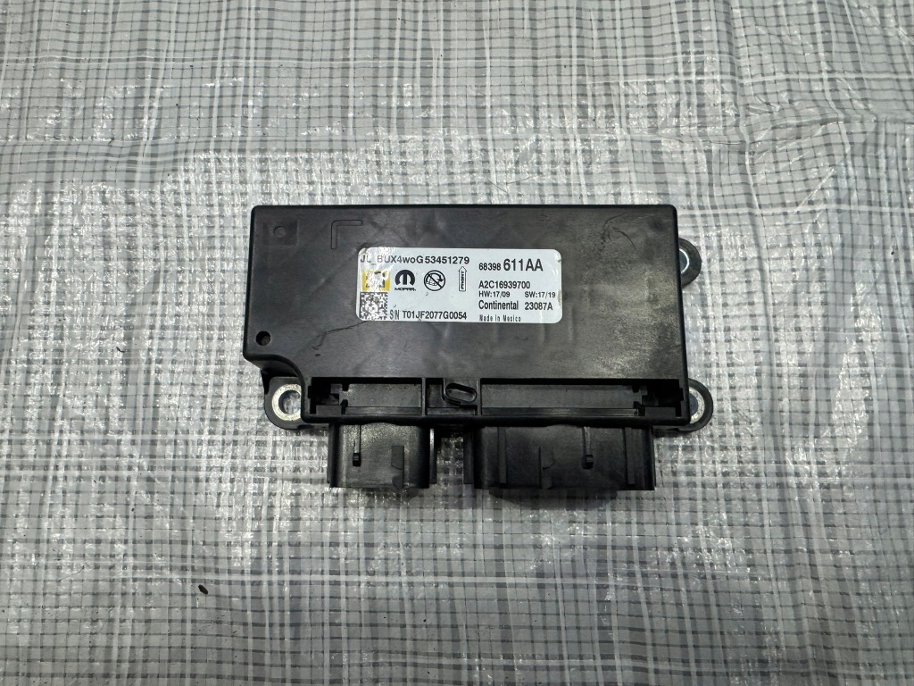 фото №1, Модуль подушек подушка безопасности jeep wrangler jl 68398611aa