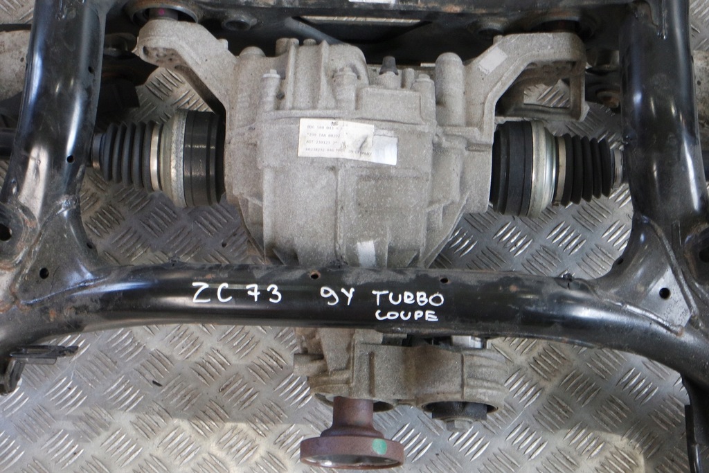 фото №6, Поворотные подвеска задняя porsche cayenne 9y turbo coupe zc73