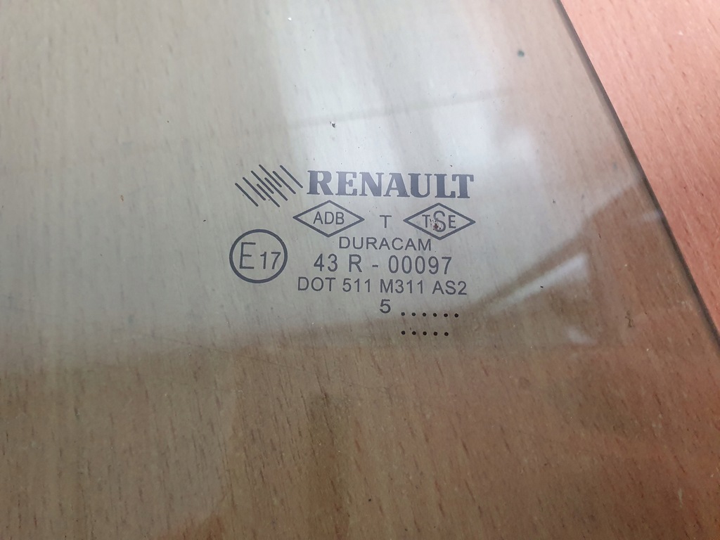 фото №2, Скло двері правий задня renault clio iv