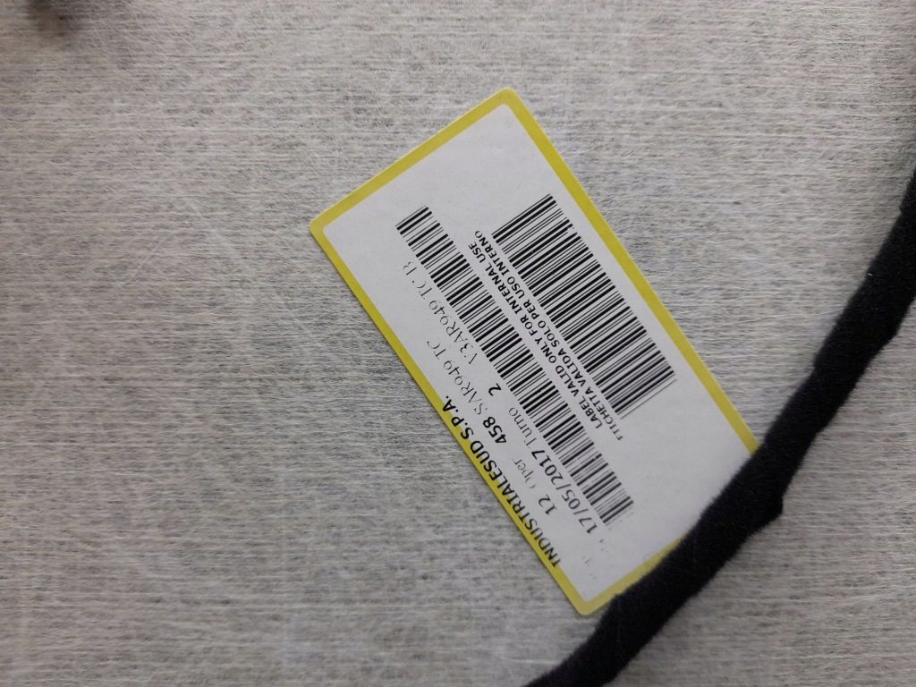 Alfa romeo stelvio 01561298590e стеля Оригінал