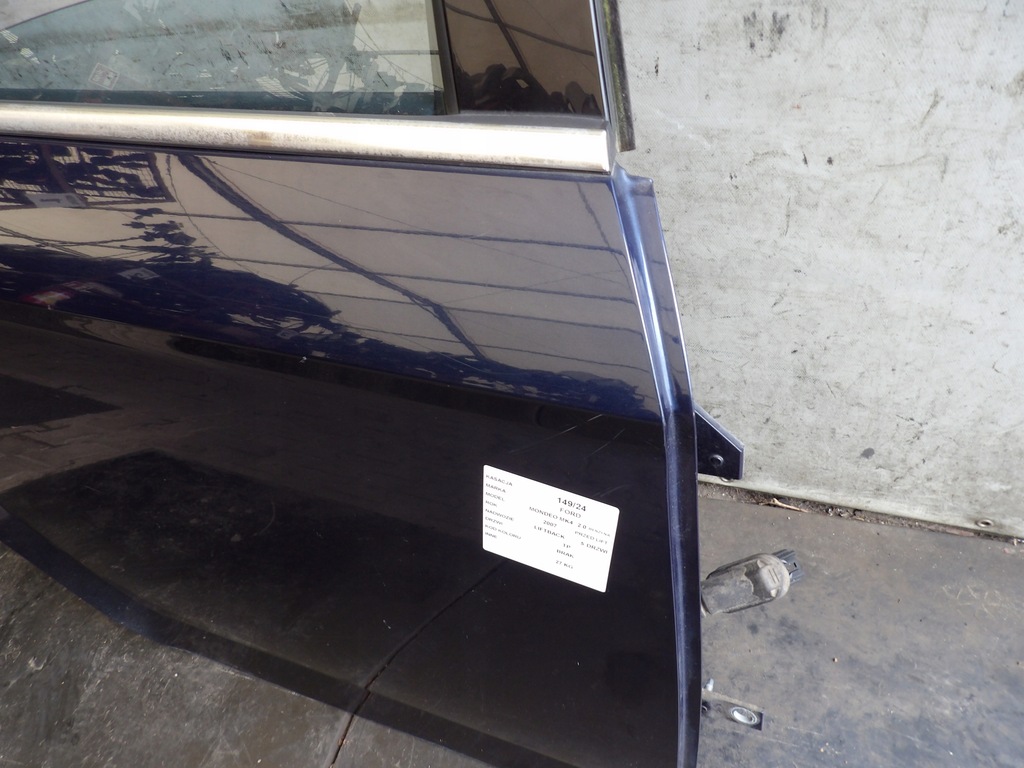 фото №6, Ford mondeo mk4 двері задні праве liftback 5d