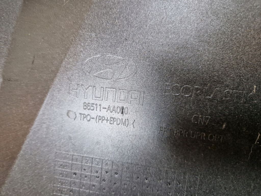 фото №11, Hyundai elantra vii 7 бампер передний перед 86511 aa010