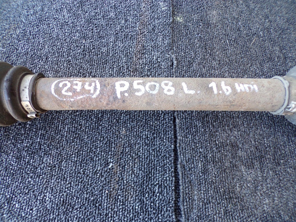 фото №7, Привідний вал ліва peugeot 508 1.6hdi