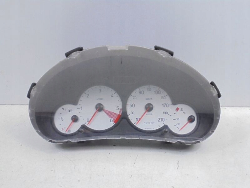 фото №9, Peugeot 206 счетчик приборы lift 1.6hdi 9656696280