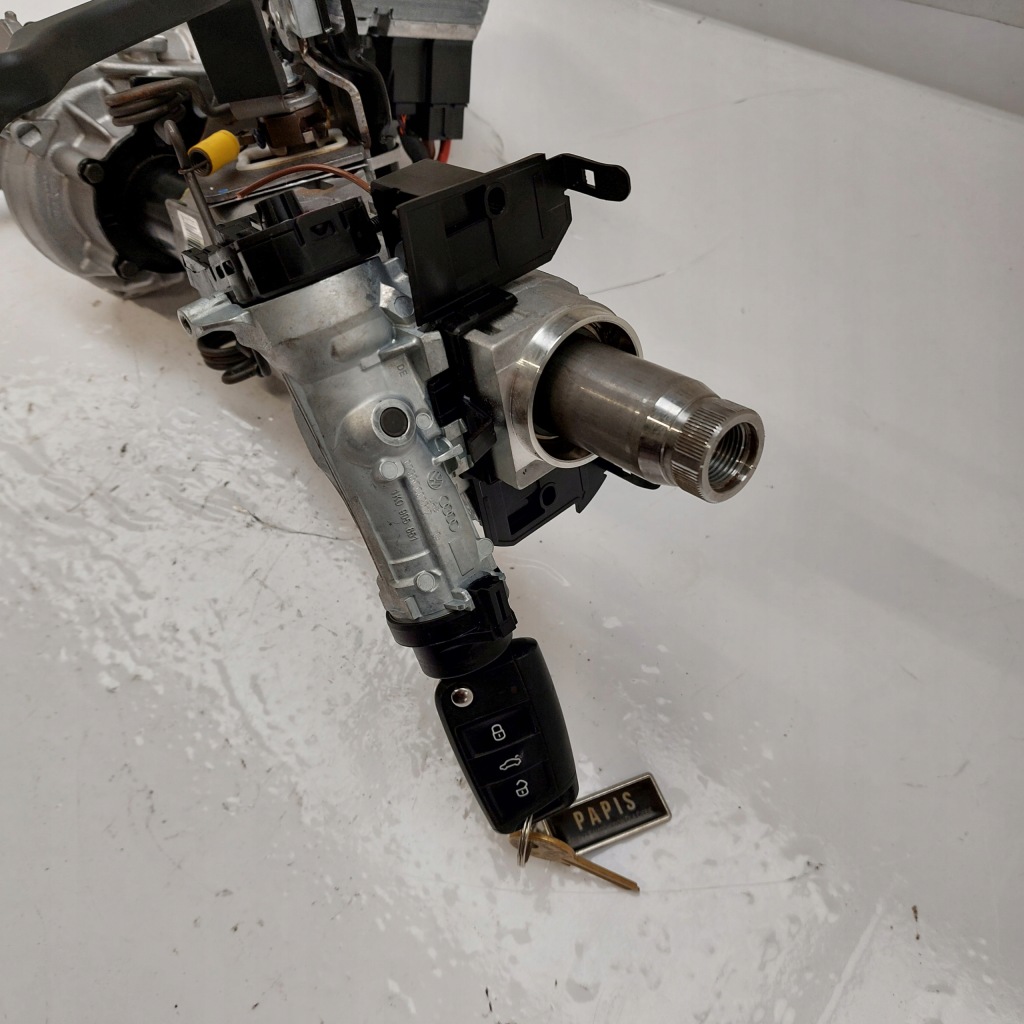 фото №12, Skoda fabia 3 iii підсилювач колонка керма + замок запалювання ключ