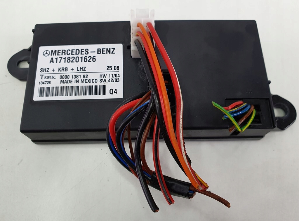 фото №1, Модуль блок управления сиденье mercedes r171 a1718201626