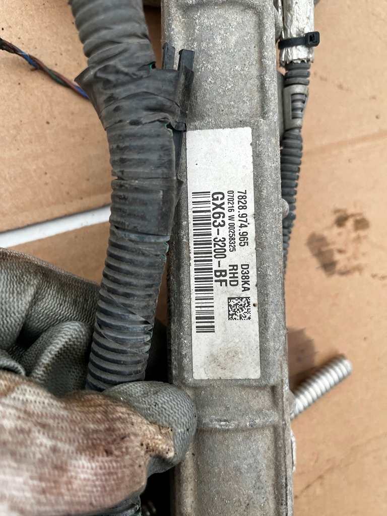 фото №7, Jaguar xf x260 рулевая рейка трансмиссия gx633200bf anglik